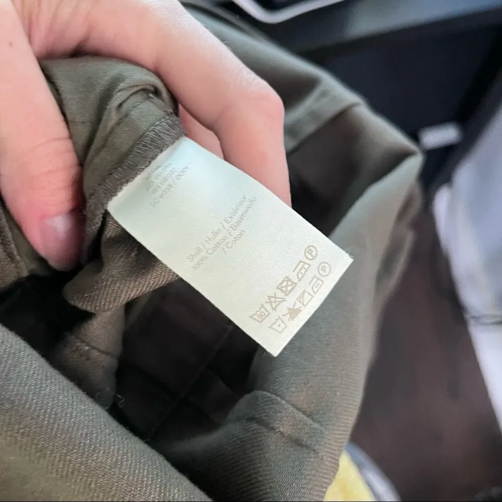 Boden Olive Denim Jumpsuit